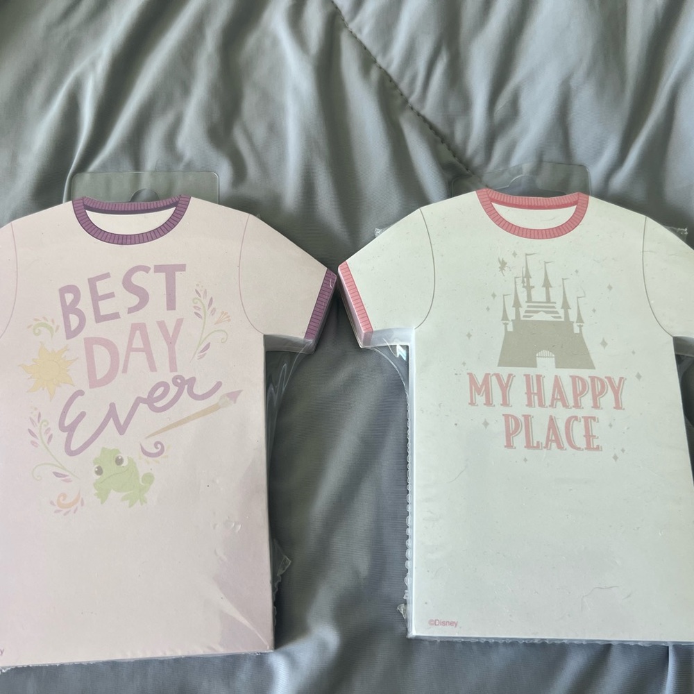 Disney Parks Tee Magnetic Note Pads